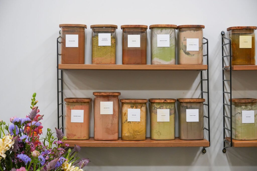 pigments naturels salon coiffeur végétal